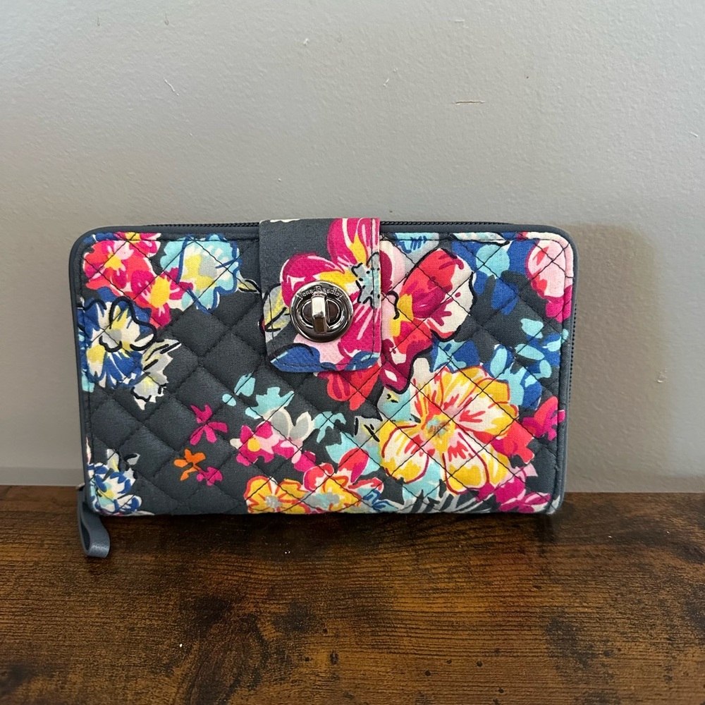 Vera Bradley Floral Quilted Wallet - Multicolor